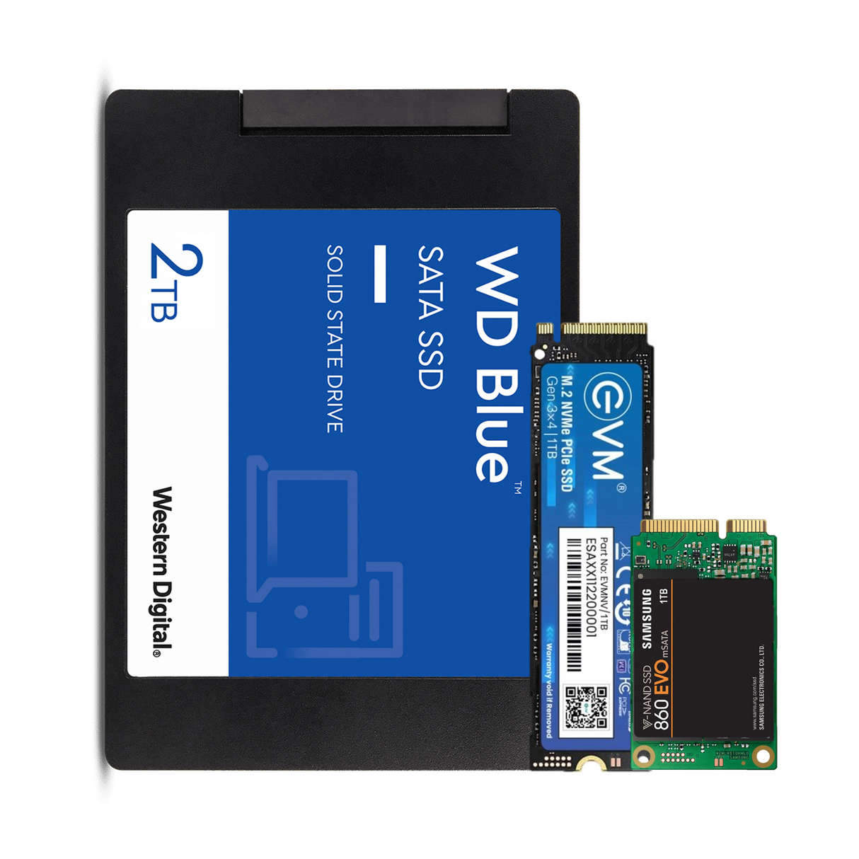 Solid State Drive (SSD) Loose Data
